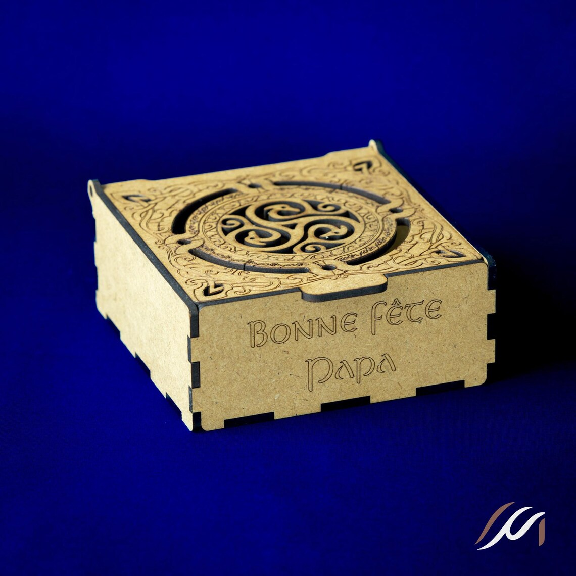 12 sous-verres celtiques et leur boite personnalisable