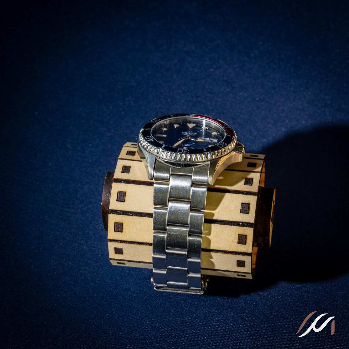 Boîte à montres personnalisée en bois