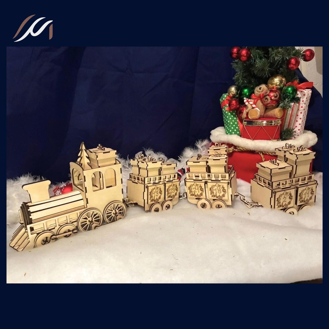 Train de l’Avent personnalisable