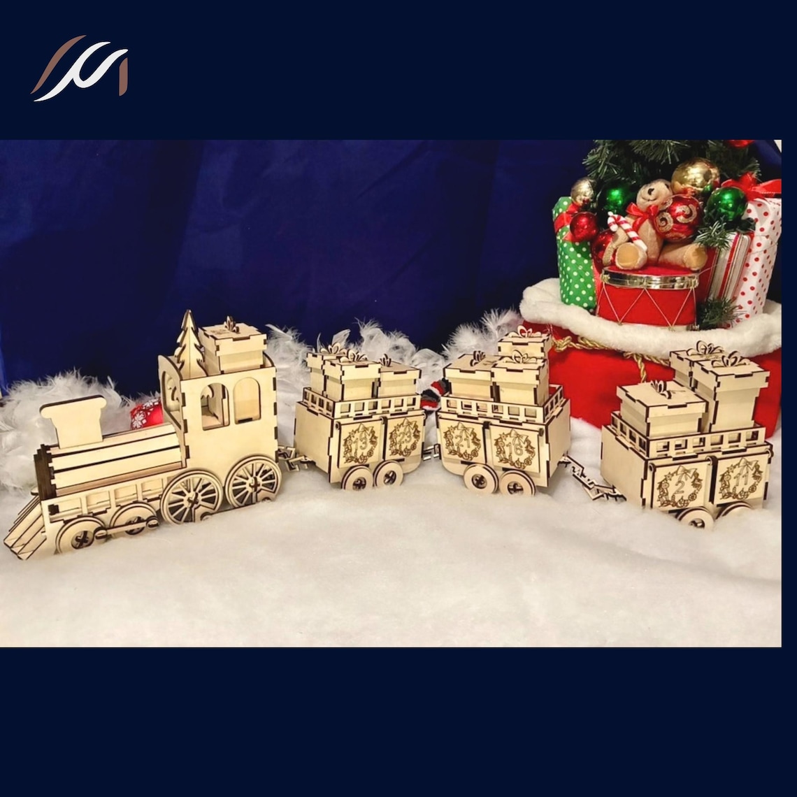 Train de l’Avent personnalisable